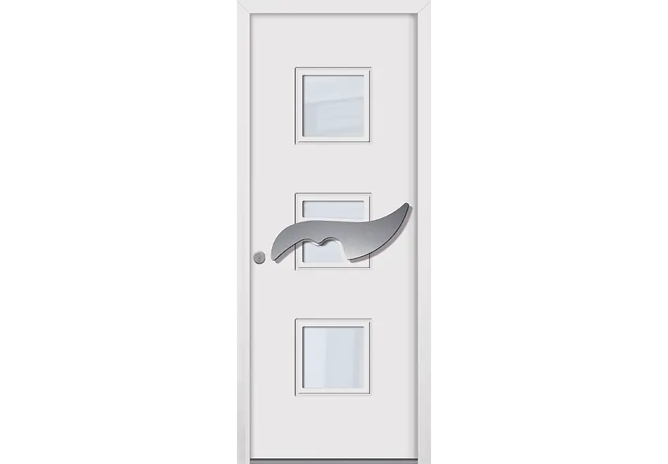 Portes d'entrée aluminium Collection Convex