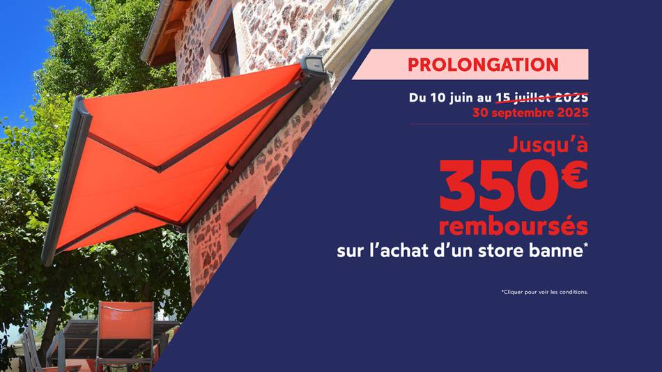 Du 10 juin au 30 septembre 2025, Fraîcheur & ombrage, Promo sans nuages !