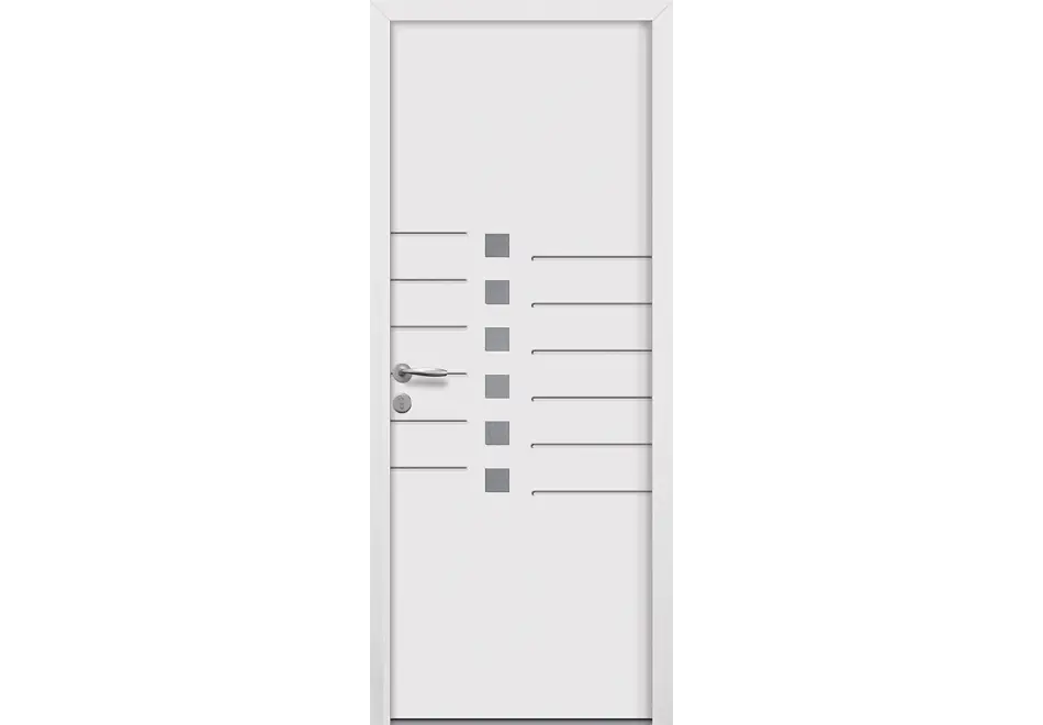 Portes d'entrée aluminium Collection Sillage Evolution