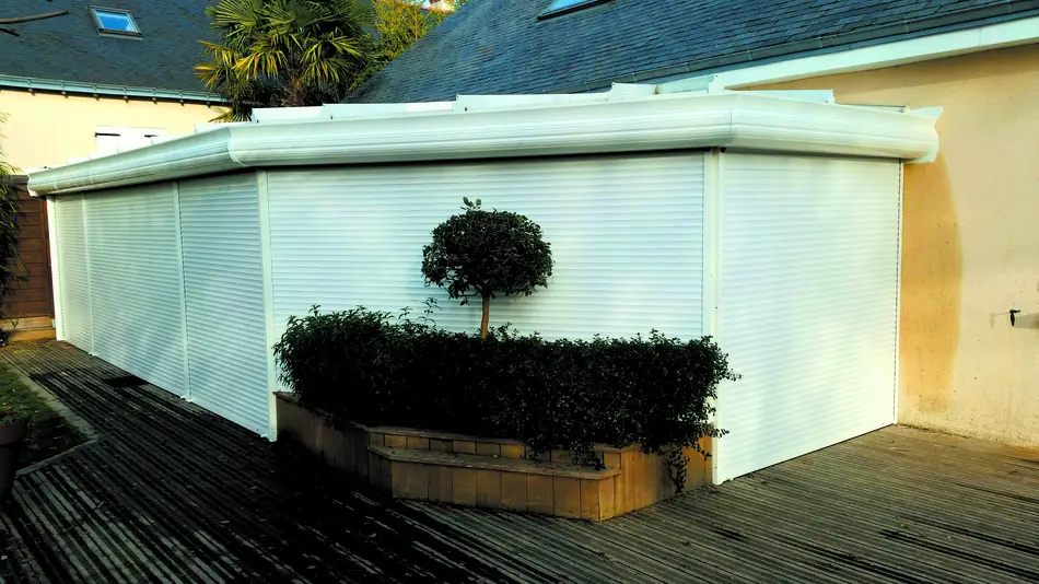Volets roulants pour une véranda bien isolée