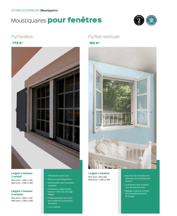 Moustiquaire Fly'Roll +