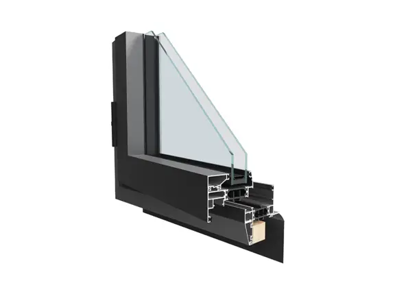 Coupe Fenêtre aluminium Pléiade