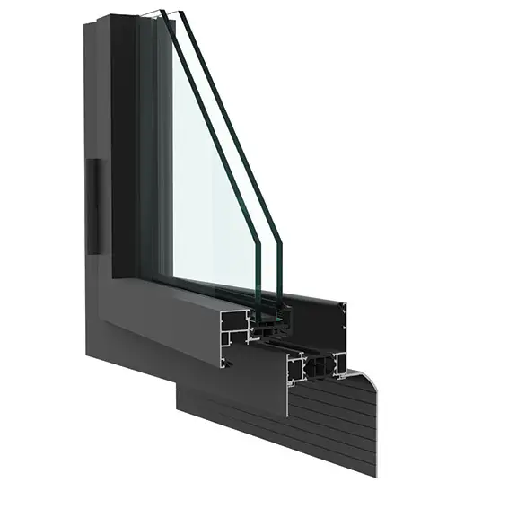 Coupe ouvrant cache aluminium