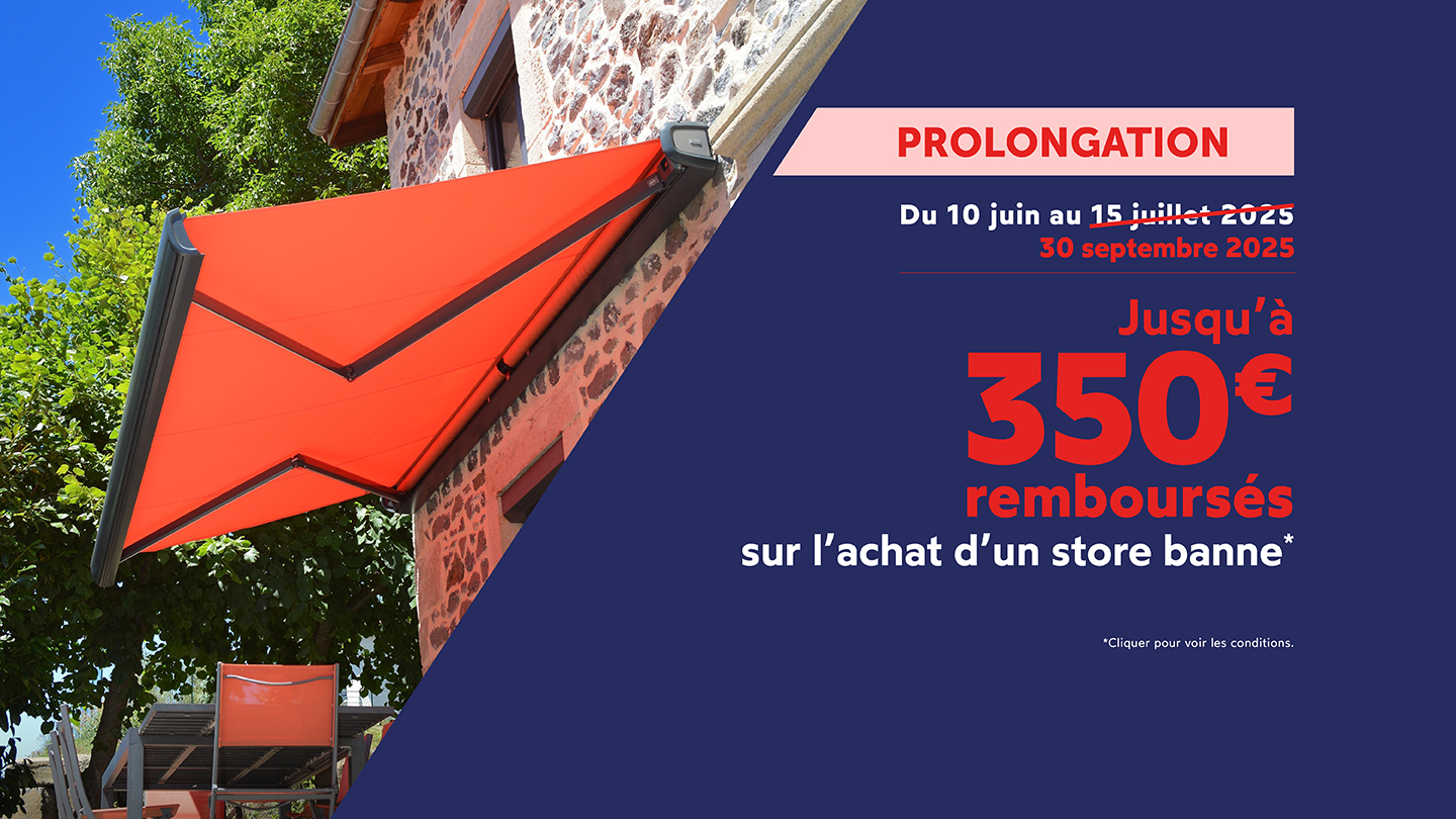 Du 10 juin au 30 septembre 2025, Fraîcheur & ombrage, Promo sans nuages !