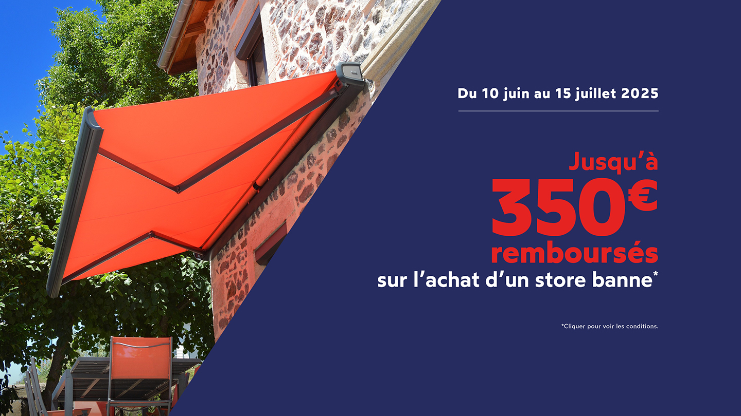 Du 10 juin au 15 juillet 2025, Fraîcheur & ombrage, Promo sans nuages !