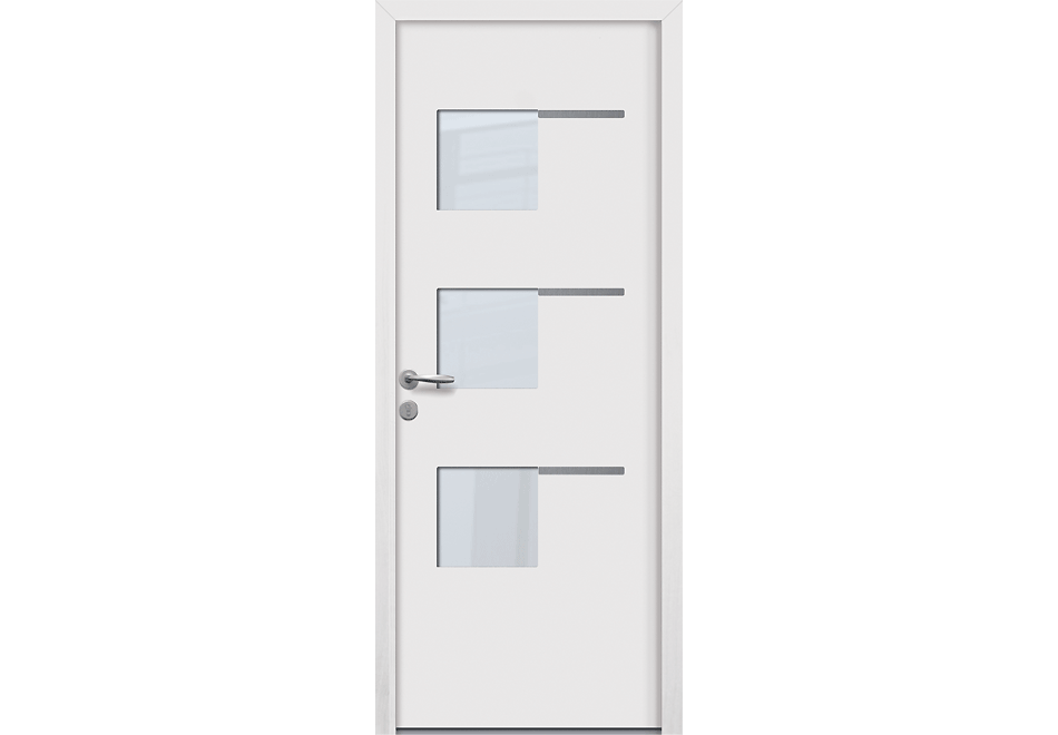 Portes d'entrée aluminium Collection Sillage Evolution